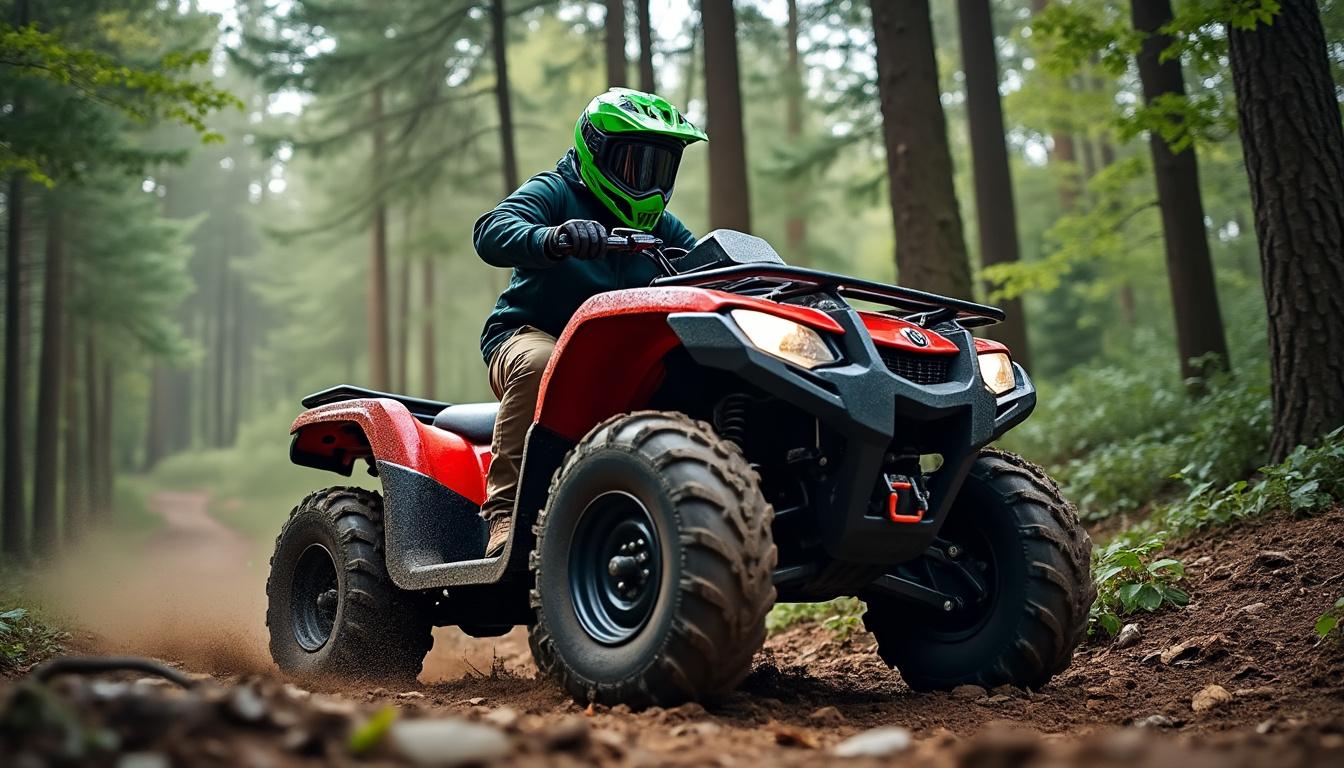 découvrez l'assurance quad au kilomètre, la solution économique idéale pour les passionnés de trails. profitez d'une couverture adaptée à vos besoins tout en maîtrisant vos dépenses. parcourez les sentiers en toute sérénité avec une assurance flexible et personnalisée.