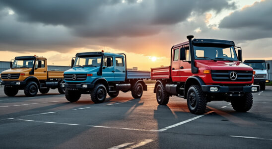 comparez les différents modèles d'unimog et leurs prix neufs. obtenez toutes les informations pour choisir le modèle d'unimog qui correspond à vos besoins et à votre budget.