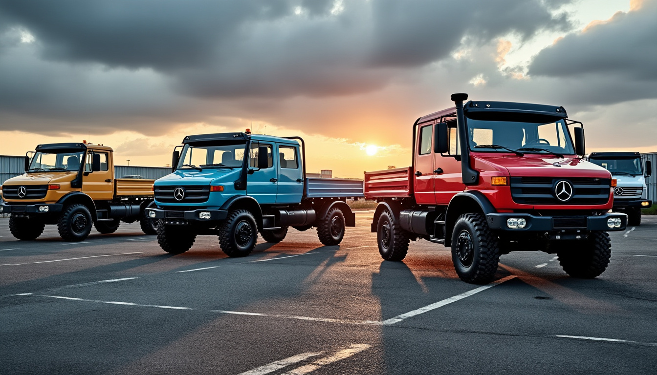 comparez les différents modèles d'unimog et leurs prix neufs. obtenez toutes les informations pour choisir le modèle d'unimog qui correspond à vos besoins et à votre budget.