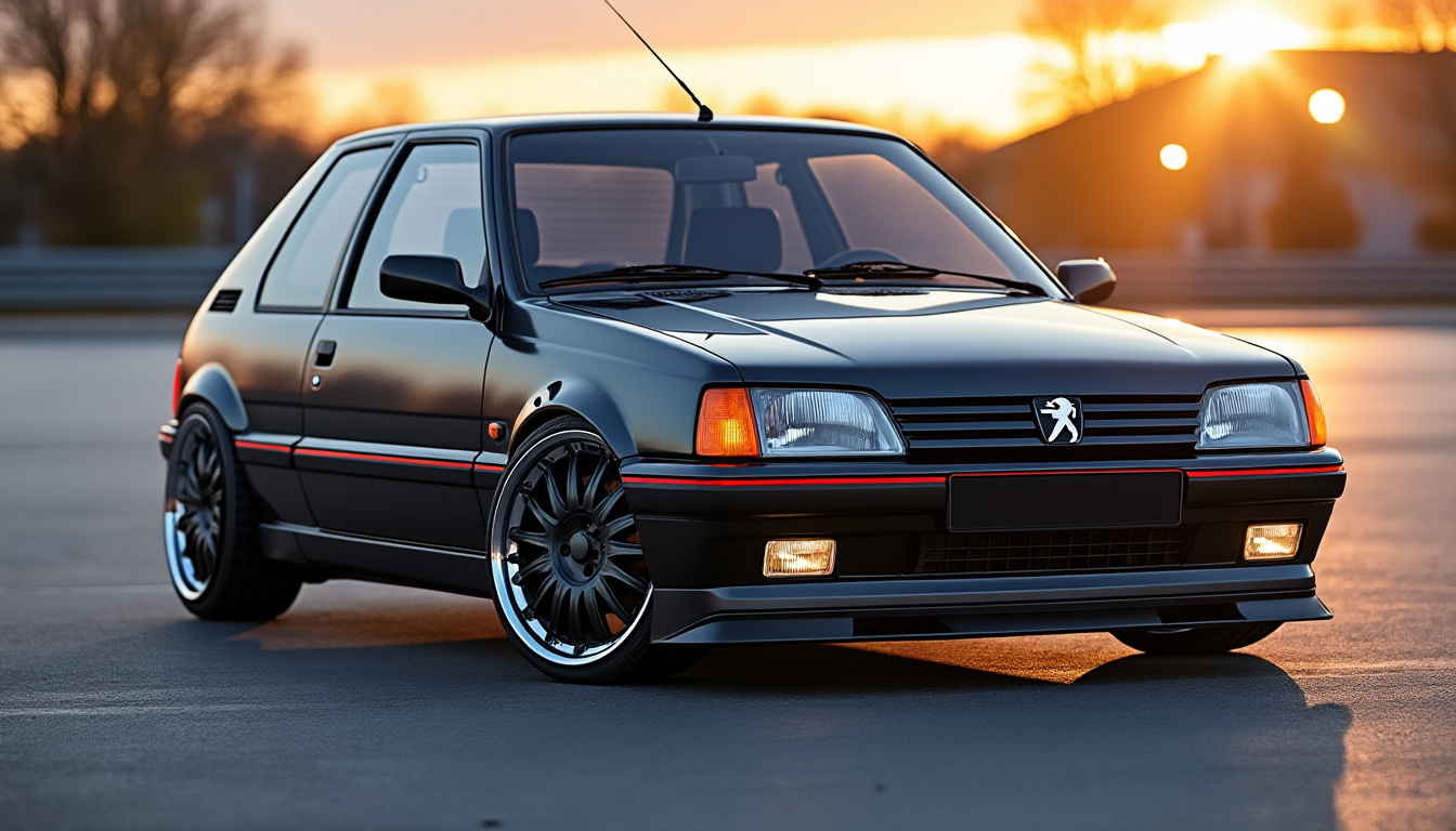 plongez dans l’histoire captivante de la peugeot 309 gti 16 soupapes turbo : une icône sportive qui a marqué son époque par ses performances et son caractère unique. découvrez ses origines, ses exploits et son héritage dans le monde de l’automobile.