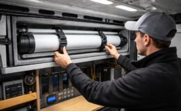 découvrez comment ranger votre écran de projection dans votre véhicule sans l'abîmer grâce à notre méthode simple et efficace.