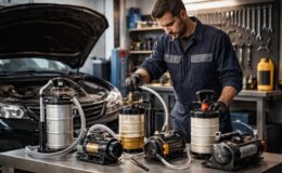 découvrez notre guide complet pour choisir la meilleure pompe de vidange d'huile moteur, avec conseils pratiques et critères essentiels pour un entretien réussi.