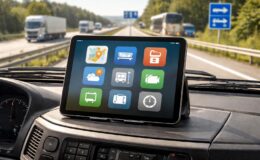 découvrez une sélection d'applications ipad pratiques pour les chauffeurs de camion, facilitant la gestion des trajets, des périodes de repos et des péages.