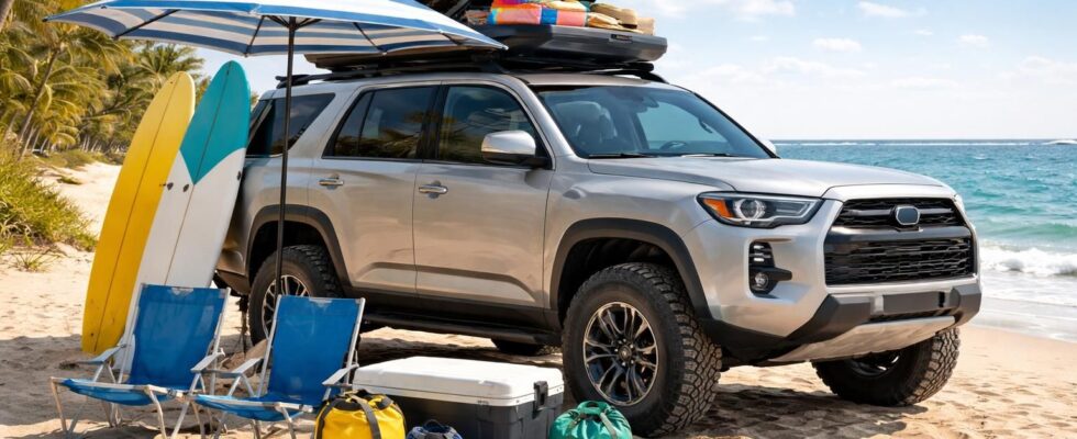 découvrez notre sélection d'accessoires indispensables pour équiper et profiter pleinement de votre voiture de plage lors de vos escapades en bord de mer.