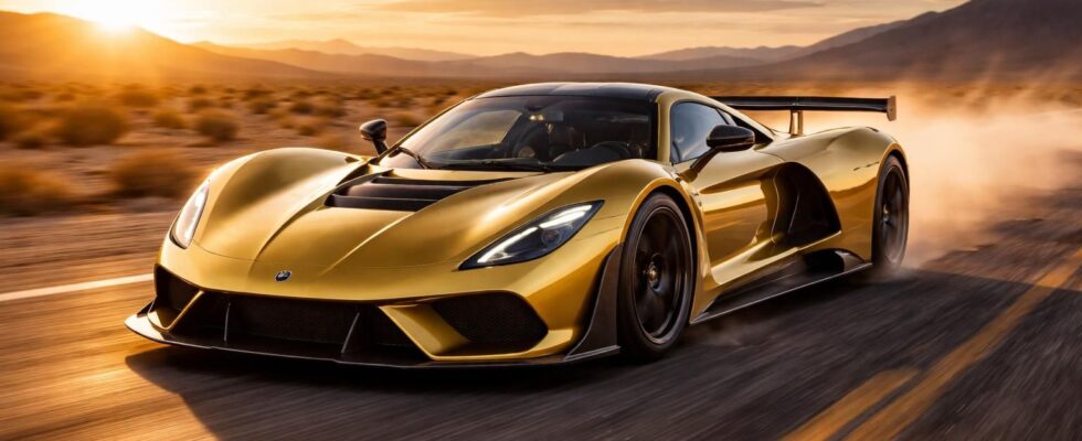 découvrez la hennessey venom f5, la nouvelle référence en vitesse automobile avec des performances extrêmes et une vitesse maximale impressionnante.
