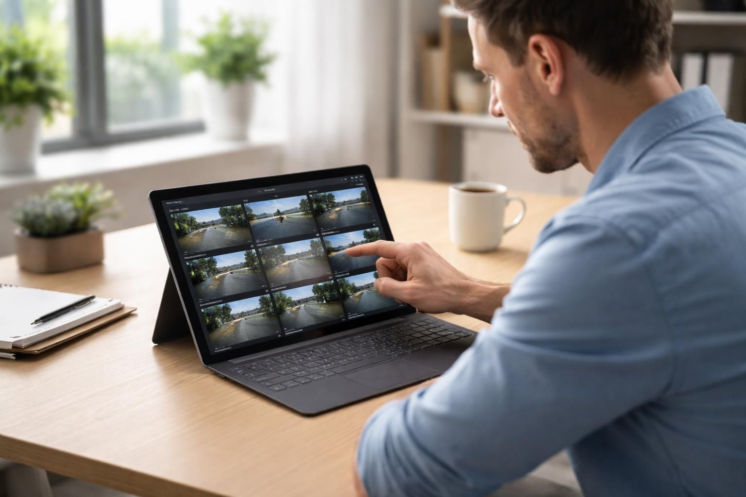 découvrez comment visionner facilement les vidéos de votre dashcam et les trier directement sur votre tablette windows pendant votre pause, pour un gain de temps optimal.